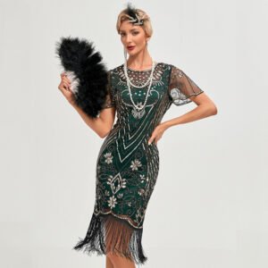womens-retro-party-sequin-tassel-dress